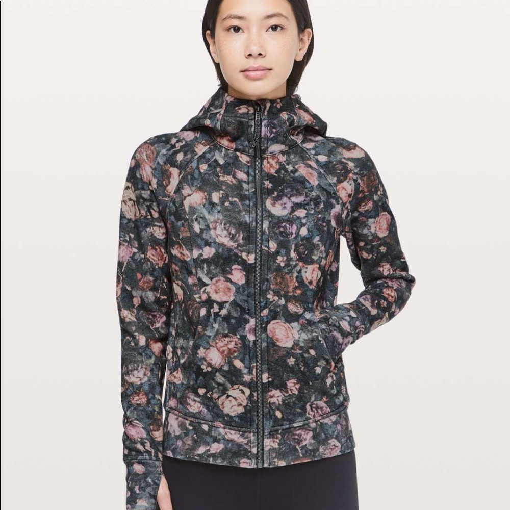 Lululemon Scuba Hoodie - Frosted Rose Multi